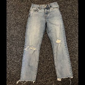 501 Wedgie straight jeans